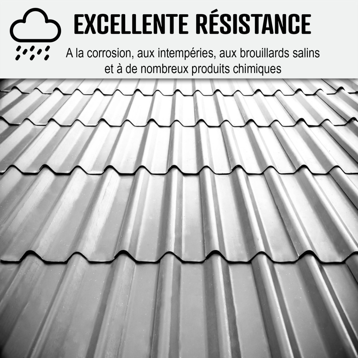 Résine Étanchéité toiture métallique résistant à la corrosion - ARCAFILM  ANTICO - 20 kg - Gris Orage - ARCANE INDUSTRIES