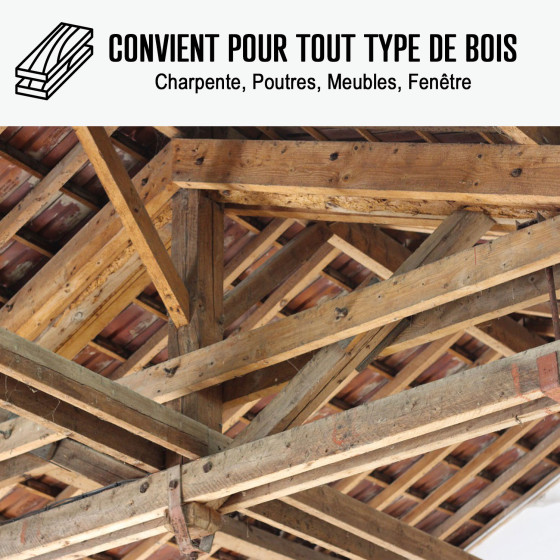 Traitement bois extérieur, intérieur - ARCAPROTECT BOIS