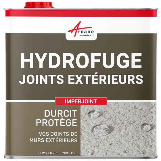 Hydrofuge imperméabilisant joint de carrelage façade : IMPERJOINT-0-75L-jusqua-3-75m2-Transparent-Couleur / Aspect