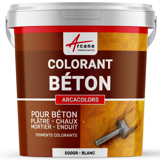 Colorant ciment pour enduit