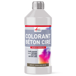 COLORANT POUR BTON CIR nuances min‚rales-500ML-vison-gris-beige-Aspect / Couleur
