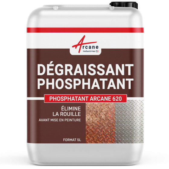 Dérochant Dégraissant phosphatant Galva Zinc Aluminium - DÉGRAISSANT PHOSPHATANT