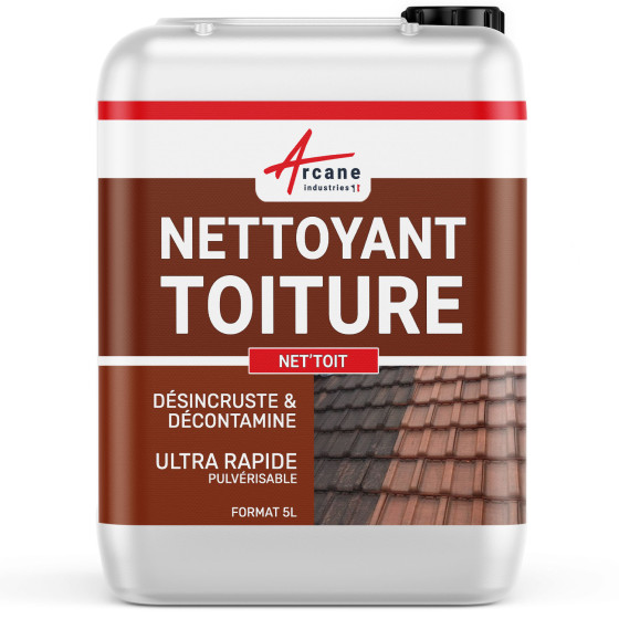 Nettoyant et désincrustant pour toiture - NET'TOIT