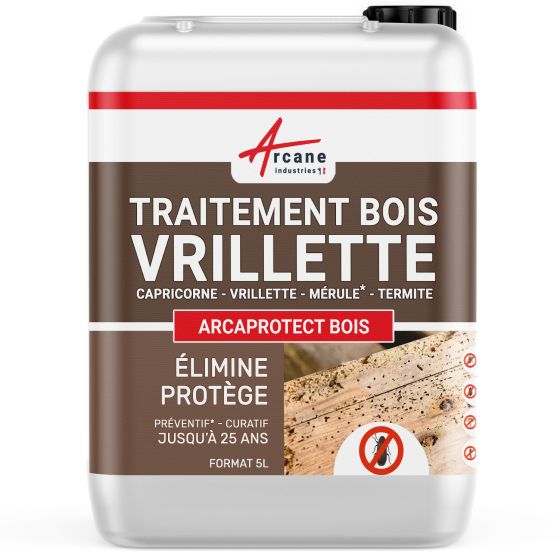 Trattamento Vrillette del Legno - Anti Xilofago 5 L Trattamento Vrillette del Legno - Anti Xilofago 5 L
