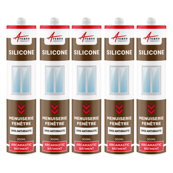 Mastic Silicone pour fenêtres et menuiseries : ARCAMASTIC BATIMENT - Couleur / Aspect : Mastic Silicone pour fenêtres et menuiseries : ARCAMASTIC BATIMENT - Couleur / Aspect :