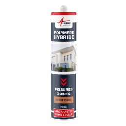 Mastic Polymere Hybride Fissures et Joints : ARCAMASTIC JOINT ET COLLE - Couleur / Aspect  :