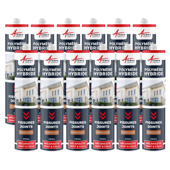 Mastic Polymere Hybride Fissures et Joints : ARCAMASTIC JOINT ET COLLE - Couleur / Aspect : Mastic Polymere Hybride Fissures et Joints : ARCAMASTIC JOINT ET COLLE - Couleur / Aspect :