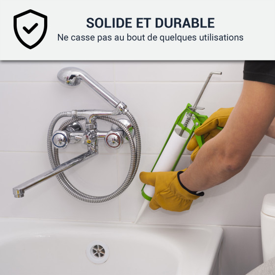 Kitpistool voor siliconen, acryl, polyurethaan lijm en mastiek