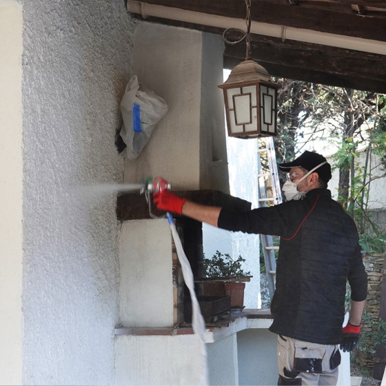 Pistola de pintura con bomba eléctrica airless LACME ES080