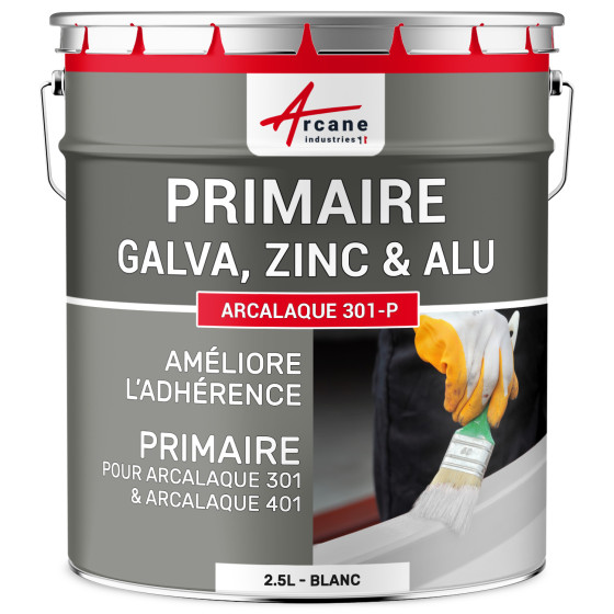 Primaire Peinture Fer : Arcalaque 301-P - Couleur / Aspect