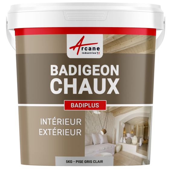 Badigeon Chaux Mur Intérieur et Facade Extérieure - BADIPLUS