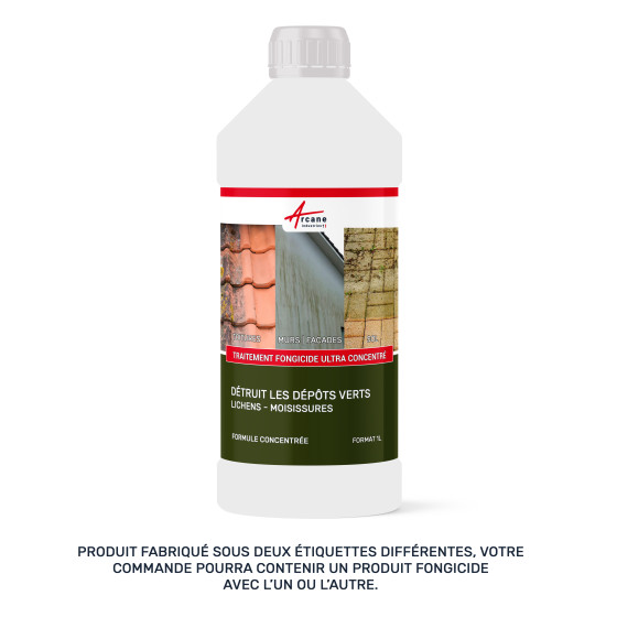 Produit fongicide pour terrasse en béton, et sols extérieurs : ULTRA CONCENTRE TERRASSE