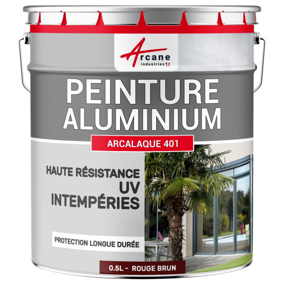Peinture pour Aluminium : Arcalaque 401 Couleur / Aspect Peinture pour Aluminium : Arcalaque 401 Couleur / Aspect