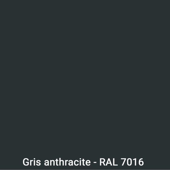 Peinture bois extérieur et intérieur - ARCALAQUE 201 - Gris anthracite- Echantillon Couleur