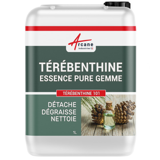 Essence de térébenthine Pure Gemme : TEREBENTHINE 101 Couleur / Aspect