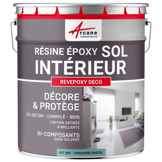 Résine Epoxy Pour Sol Intérieur - REVEPOXY DECO Couleur / Aspect Résine Epoxy Pour Sol Intérieur - REVEPOXY DECO Couleur / Aspect