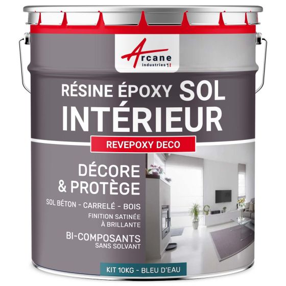 Résine Epoxy Pour Sol Intérieur - REVEPOXY DECO Couleur / Aspect Résine Epoxy Pour Sol Intérieur - REVEPOXY DECO Couleur / Aspect