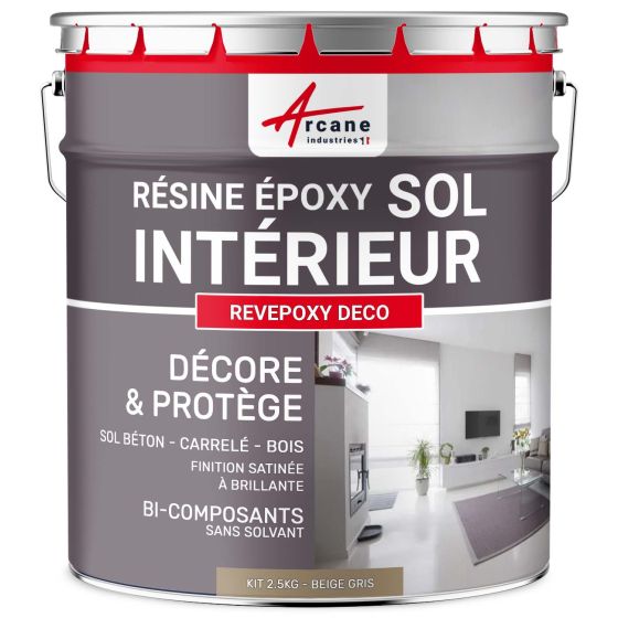 Résine Epoxy Pour Sol Intérieur - REVEPOXY DECO Couleur / Aspect Résine Epoxy Pour Sol Intérieur - REVEPOXY DECO Couleur / Aspect