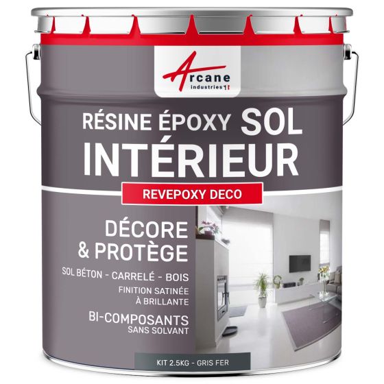 Résine Epoxy Pour Sol Intérieur - REVEPOXY DECO Couleur / Aspect Résine Epoxy Pour Sol Intérieur - REVEPOXY DECO Couleur / Aspect