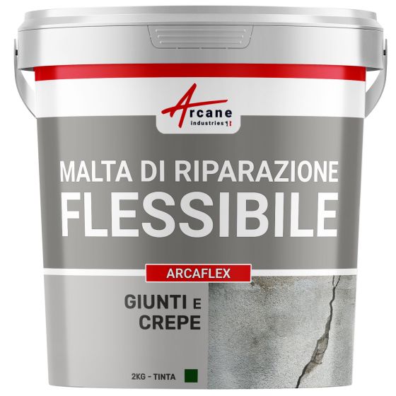 Mortero flessibile per la riparazione di crepe: ARCAFLEX 2 kg