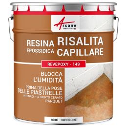 Resina epossidica per umidità di risalita, Pittura anti umidità di risalita, incolore - REVEPOXY - 149