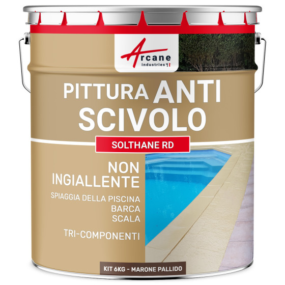 RÉSINE SOLTHANE - 156 6 Kg Marrone Pallido - RAL 8025