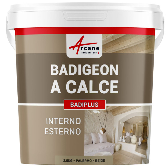 BADIPLUS 2.5 kg (fino a 12.5 m²) Palermo - Beige