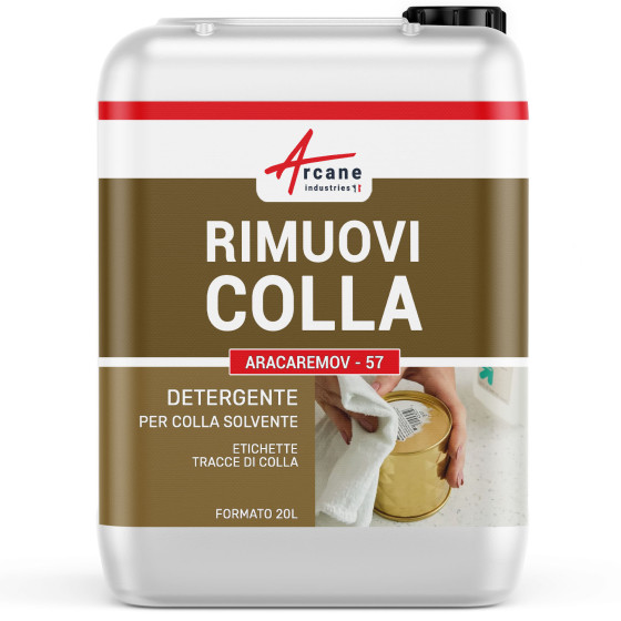 RIMUOVI COLLA - Solvente per rimuovere colla e mastice