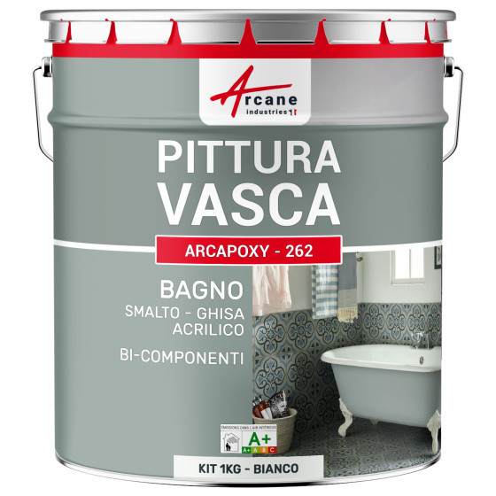 ARCAPOXY - 262 1 kg (fino a 3 m² in 2 strati) RAL 9003 - Bianco