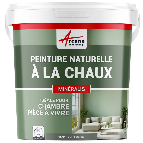Peinture à la Chaux Naturelle Intérieure - MINERALIS Peinture à la Chaux Naturelle Intérieure - MINERALIS