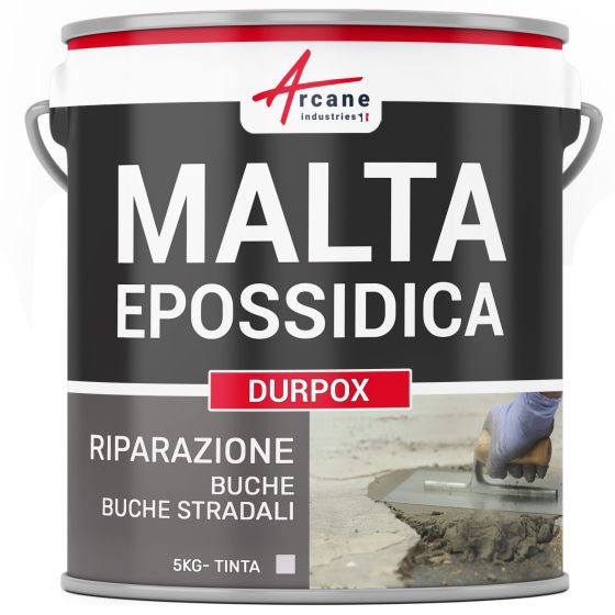 Mortai epossidico di riparazione per buchi e avallamenti: DURPOX 5 kg