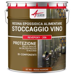 REVEPOXY - 206 1 kg Rosso Marrone - Ral 3011