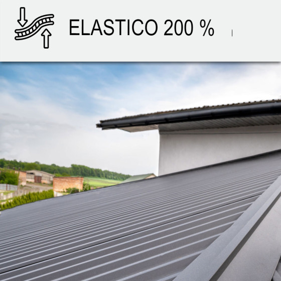 Resina per l'impermeabilizzazione di tetti e banchine in acciaio, rivestimento impermeabile: ARCAROOF ANTICO