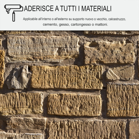 Pittura anti-umidità per pareti umide di bagni o cantine: ARCASCREEN - 16 10 L (fino a 40 m²)