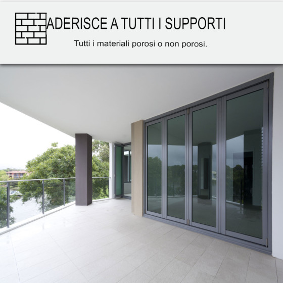 Impermeabilizzazione del tetto terrazza - Resina Poliuretanica Colorata: ARCATHAN 15 kg Ardesia
