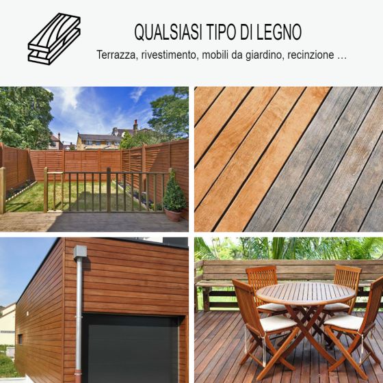 SBIANCANTE PER LEGNO - Sbiancante per terrazze e legno esterno - ARCAWOOD CLEANER - 71