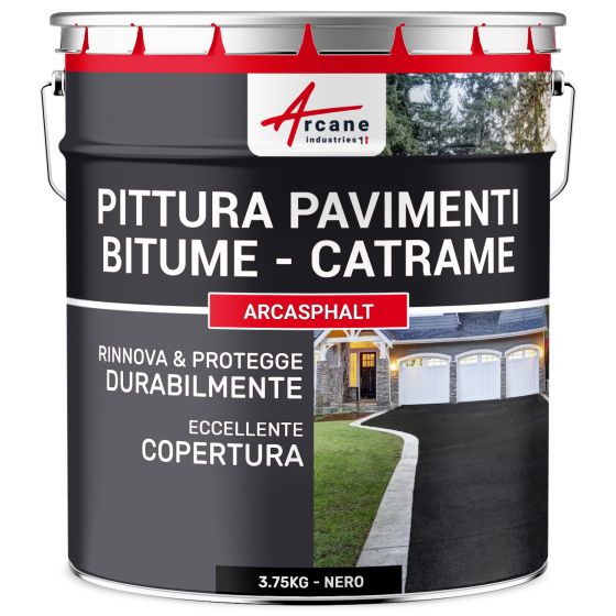 Vernice bituminosa : Resina per rivestimento bituminoso - ARCASPHALT