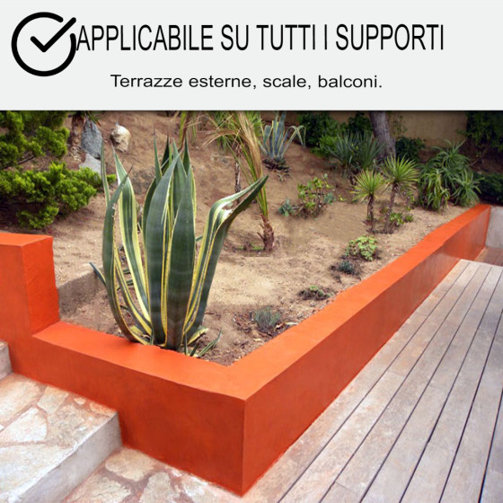 3-USP-KIT BETON CIRE EXTERIEUR - Béton ciré extérieur pour sol, mur, terrasse, balcon, escalier-IT