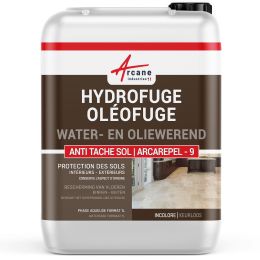 Waterafstotend en olieafstotend impregneermiddel voor travertin en poreuze vloeren: ARCAREPEL -9
