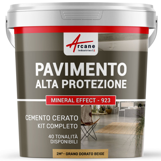 KIT CEMENTO CERATO BEIGE PAVIMENTO ALTA PROTEZIONE KIT CEMENTO CERATO BEIGE PAVIMENTO ALTA PROTEZIONE