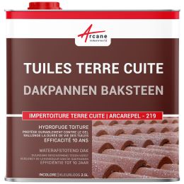 Waterafstotend kleurloos impregneermiddel voor terracotta dakpannen: ARCAREPEL -219