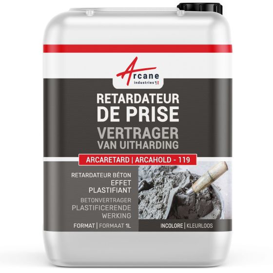 Vertrager voor beton met plastificerend effect: ARCAHOLD -119