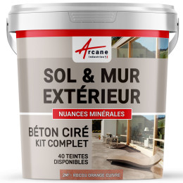 1-Main-KIT BETON CIRE EXTERIEUR - kit2m2-Rocou-orange-cuivre-Aspect / Couleur