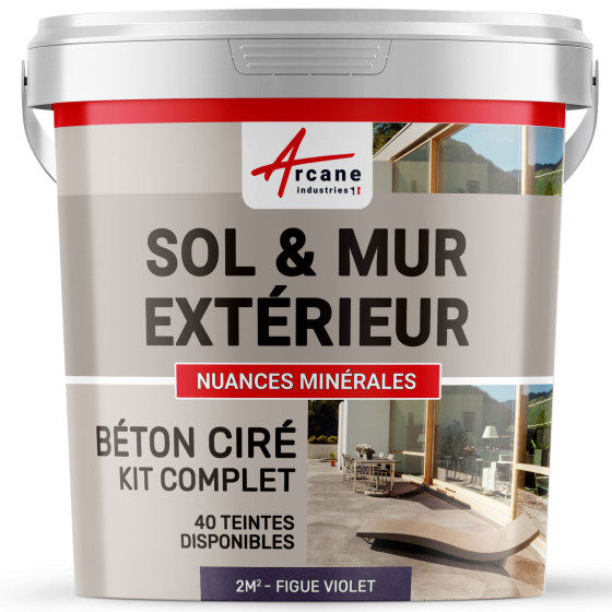 1-Main-KIT BETON CIRE EXTERIEUR - B‚ton cir‚ ext‚rieur pour sol