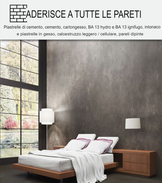 KIT BETON CIRE VOOR GROTE OPPERVLAKKEN - Speciaal Beton Cire voor Muren