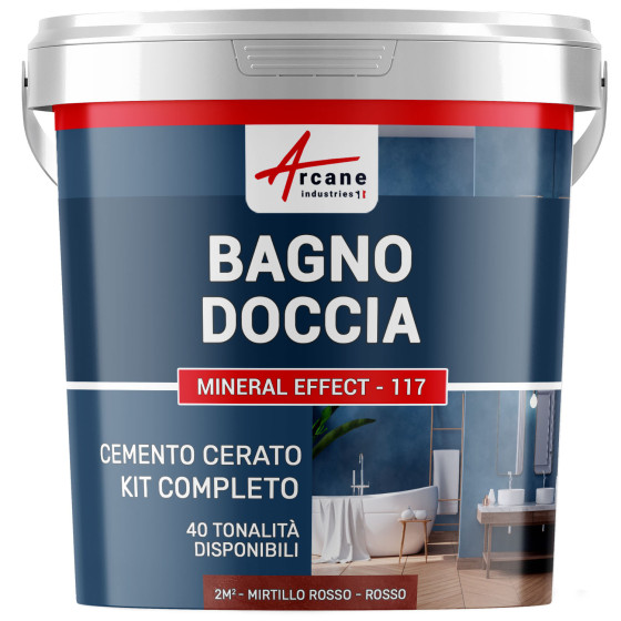 1-Main-Kit Béton Ciré Salle de Bain : Enduit imperméable-IT 1-Main-Kit Béton Ciré Salle de Bain : Enduit imperméable-IT