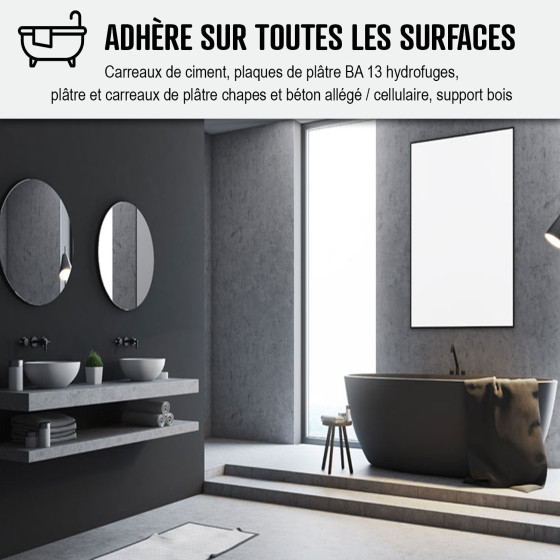 Kit Gewaxt Beton Badkamer: Waterdichte Pleister