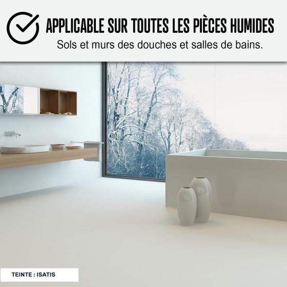 3-USP-Kit Béton Ciré Salle de Bain :  Enduit imperméable