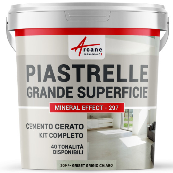 Kit Cemento Cerato su Piastrelle per Grandi Superfici Kit Cemento Cerato su Piastrelle per Grandi Superfici